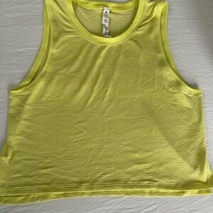 Lululemon yellow tank size 8